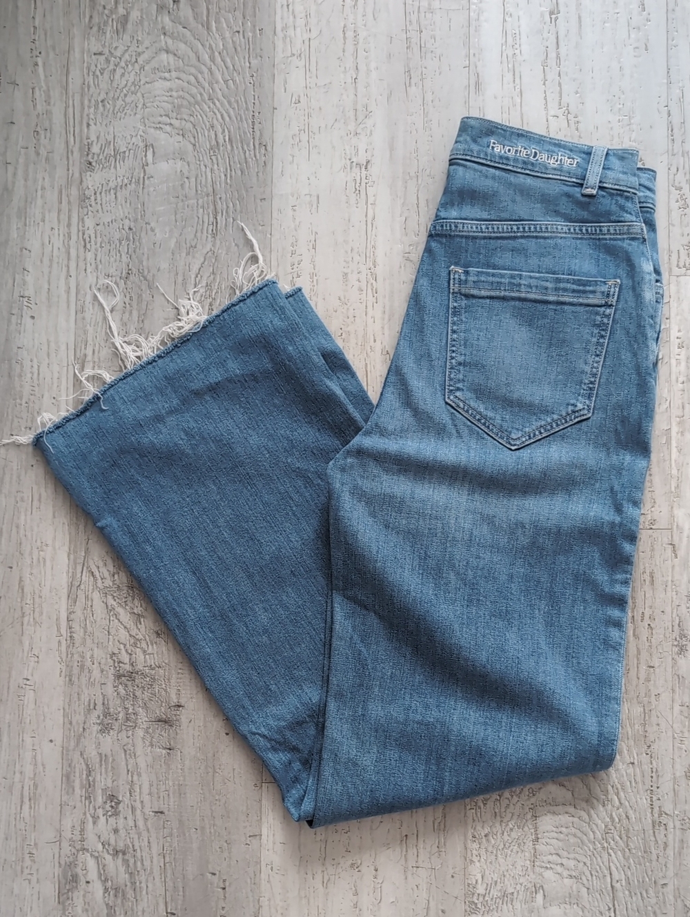 Favorite Daughter Jordie Wide Leg- Light Blue